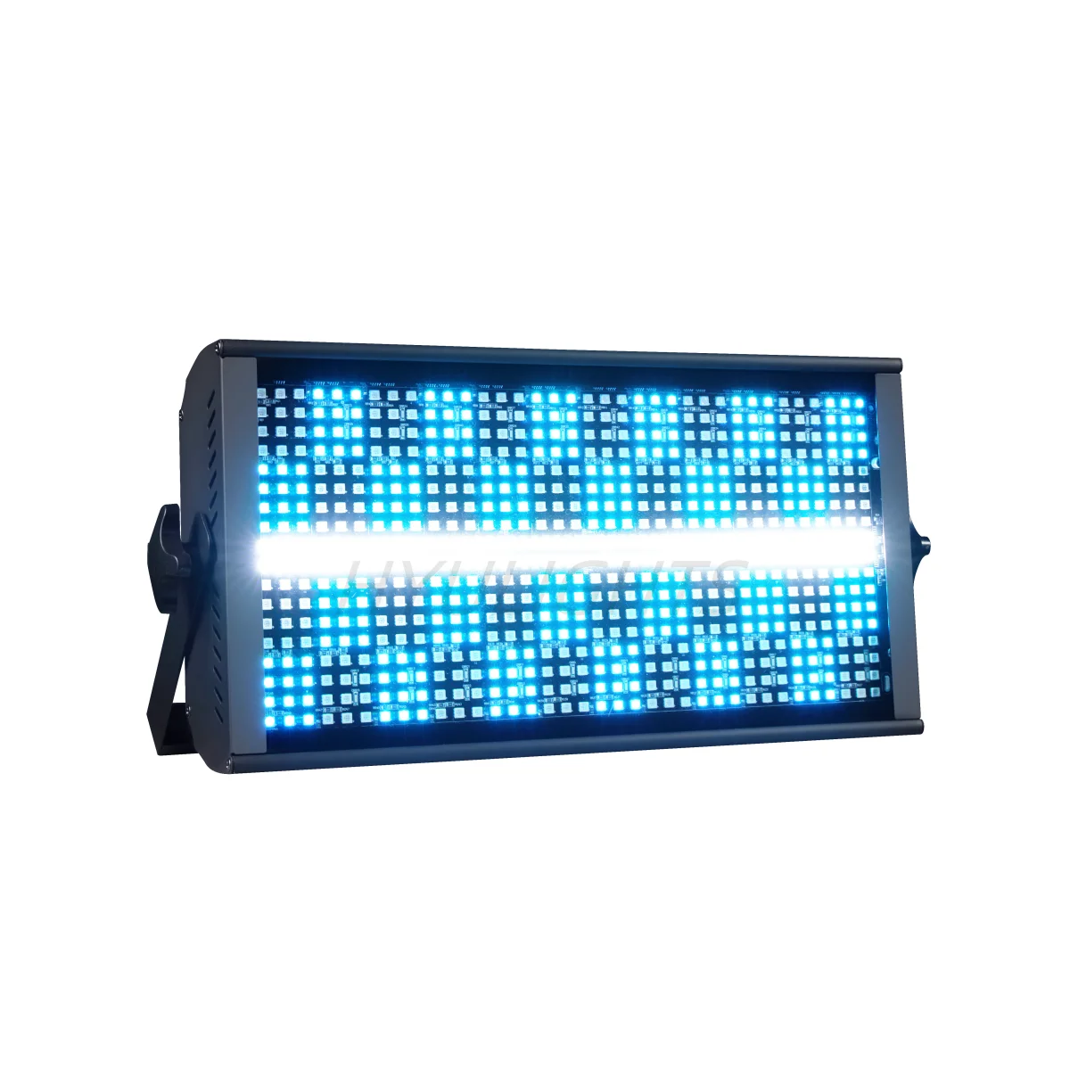 200W LED RGBW 4w1 48 przegroda światło stroboskopowe biały 8000K DMX Super jasny Dj Wash Bar stroboskopowe efekty świetlne sceny