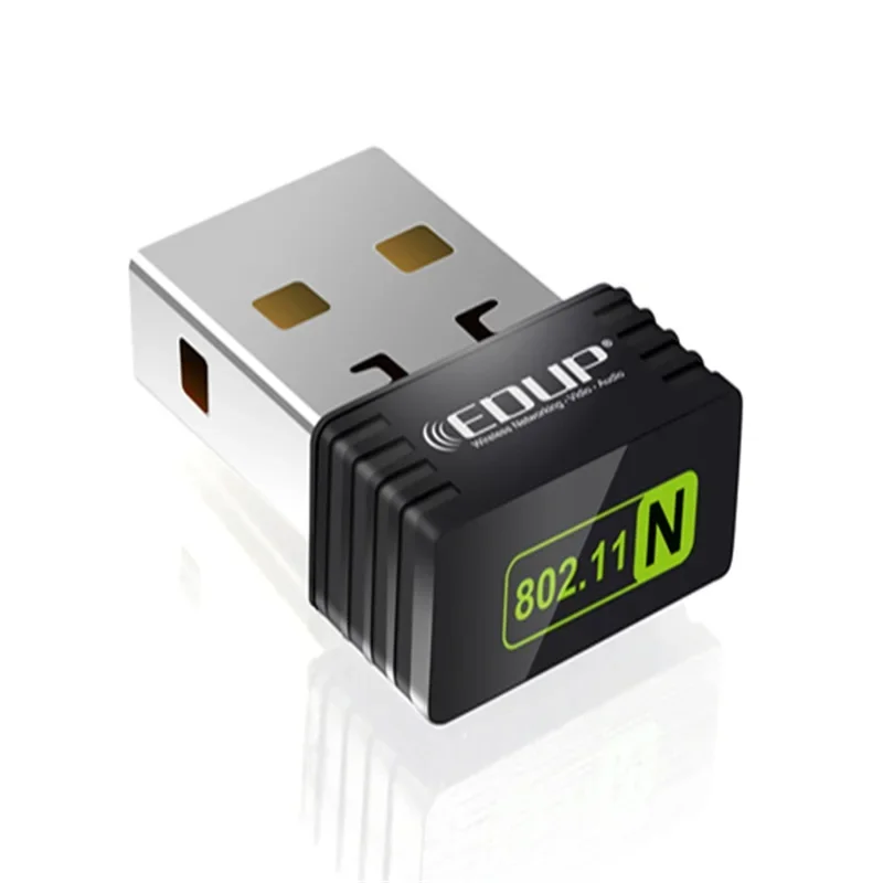 EDUP mini usb wifi wireless adapter 150mbps high quality wifi receiver 802.11n usb ethernet adapter wifi network card for PC