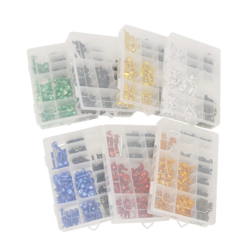 195 قطعة/المجموعة كامل هدية بولت كيت هيكل السيارة مسامير لهوندا CBR600RR CBR900RR CBR929RR CBR1000RR CBR 600RR 900RR 1000RR F2 F3 F4i