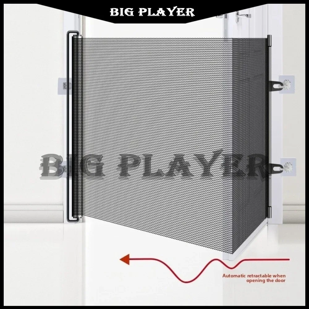 

Выдвижной барьер, заборы, сетчатая конструкция, изолированная сеть для домашних животных, простая установка, более высокая конструкция, сетчатые лестницы, ворота для дверного проема