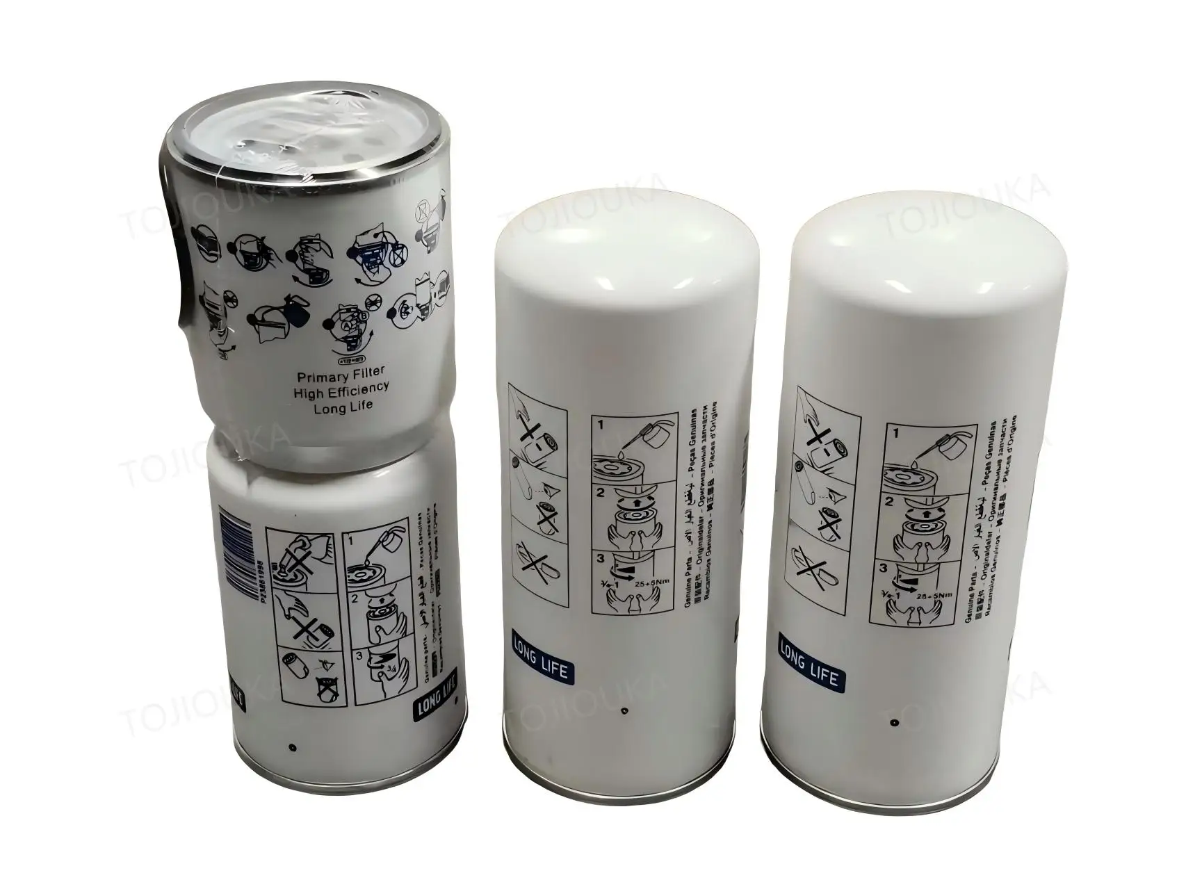 

Комплект из 4 топливных фильтров европейского стандарта Евро-6 для грузовиков Volvo FM FH, номера деталей: 23385011, 21764952, 23861998, 23880105, 21764964, 23879441