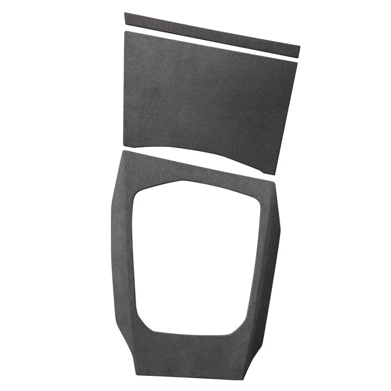 For BMW 3 Series G20 G28 G80 G21 G81 2020 2021 2022, Suede Car Central Control Gear Shift Panel Trim Cover Frame Car Accessories