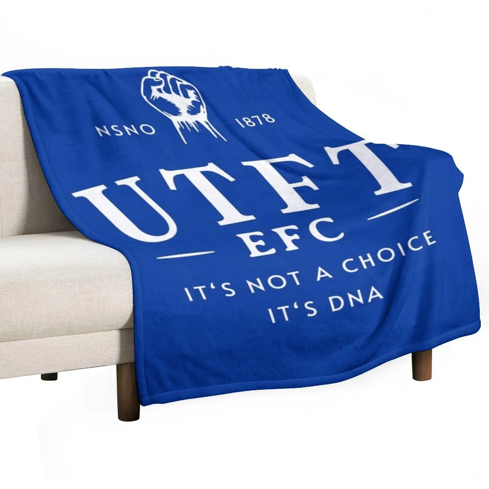 Everton. It's Not A Choice. It's DNA. Throw Blanket Sofas Decoratives cosplay anime Baby Warm christmas decoration Blankets