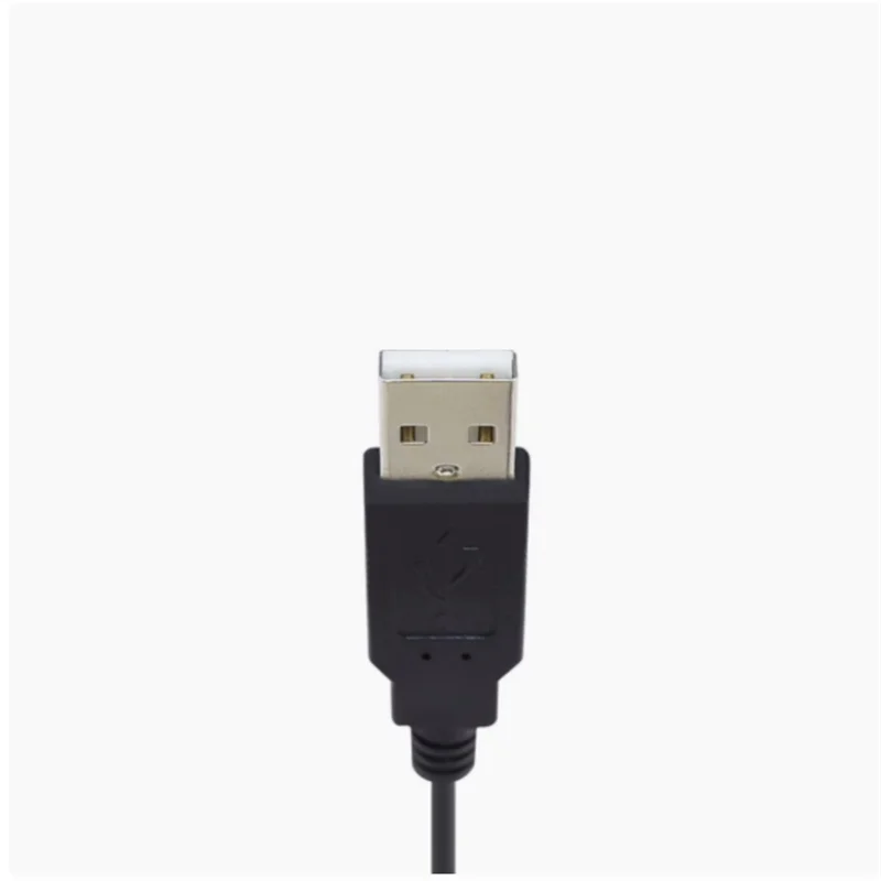 No. 22 pure copper 3A full copper USB single head charging cable, 2-core USB data cable, 1-meter USB power cable, 0.5M