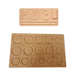 Wood Beading Board Craft Wood Jewelry Design Board for Jewelry Bracelet Bead