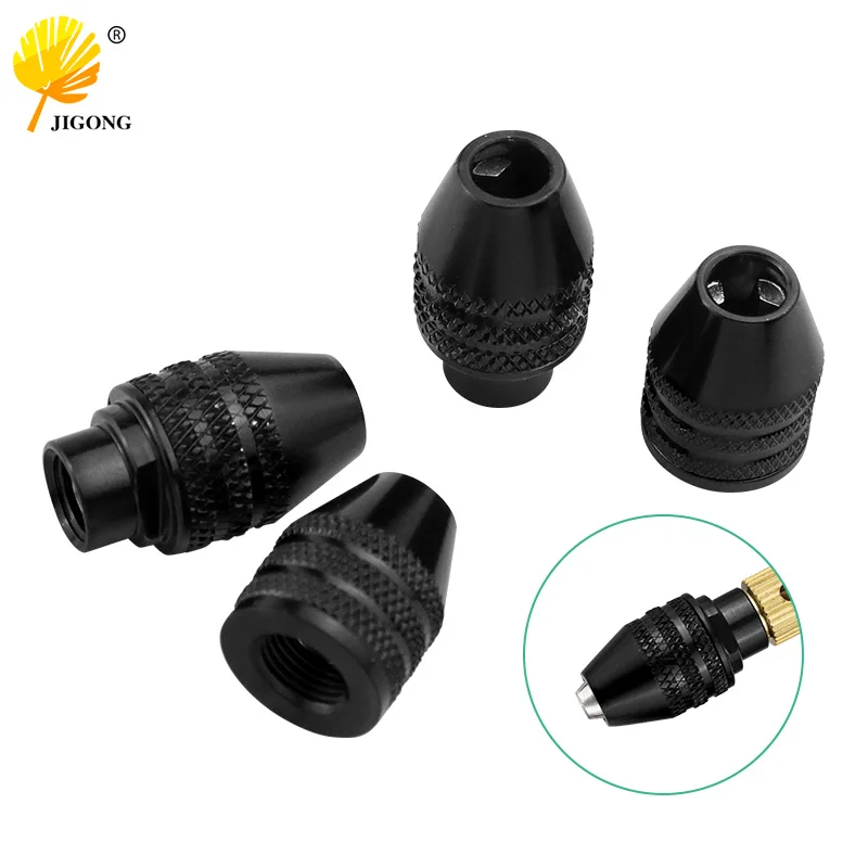 9/32-40 Mini Drill Chucks Keyless Drill Chuck for Dremel Rotary Tools Accessories 0.4-3.4mm Small Drill Chuck for Flexible Shaft