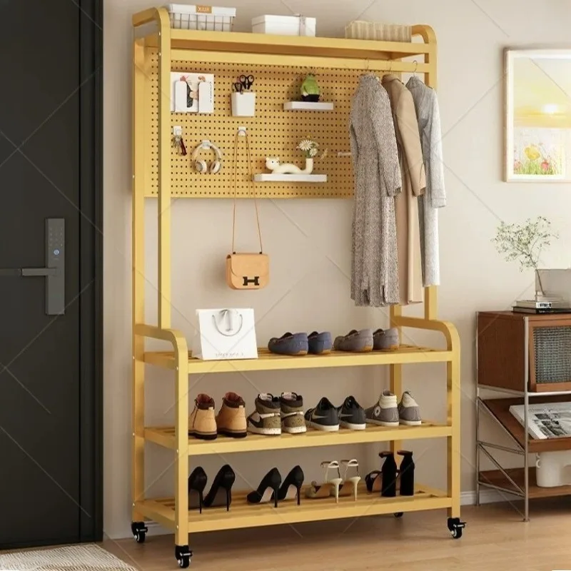 Bench Storage Clothes Stand Shelving Jacket Entryway Shoe Coat Rack Corner Designer Perchero Para Bolsos Hallway Furniture
