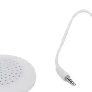 

Mini Audio Phone Round Wired Multimedia Universal 3.5mm MP3 MP4 CD Music Accessories Portable Pillow Speaker