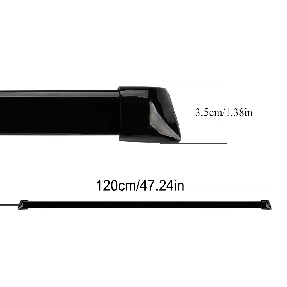 LED Car Tail Brake Light Strip ABS Multi-function Mode Rear Roof Trunk Tail Spoiler Wing Lip Tail Signal Brake Light - Image 5