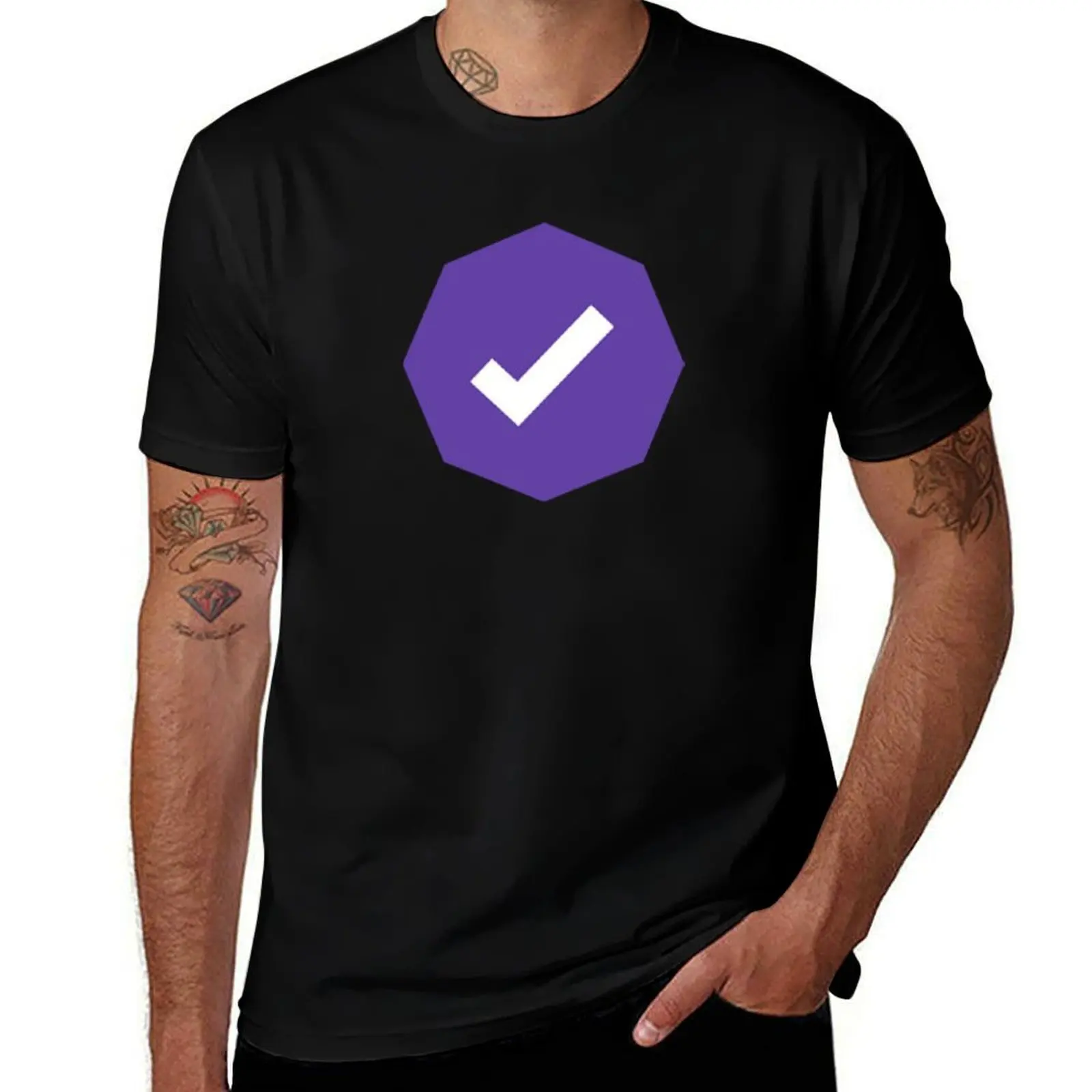 Verified Twitch Partner T-Shirt Durable Work Wear T-Shirt