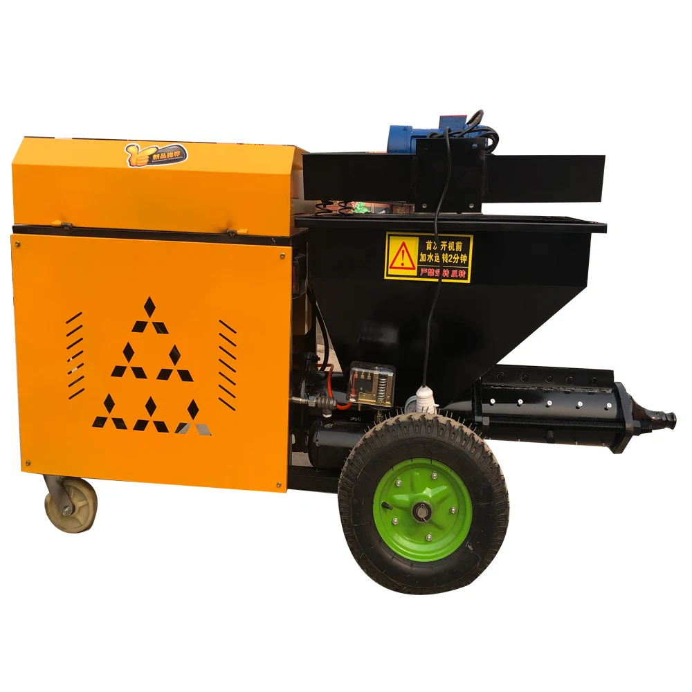 Multi-Function Mortar Spray Machine for Cement, Plaster, Putty, Gypsum and Waterproof Coating Application