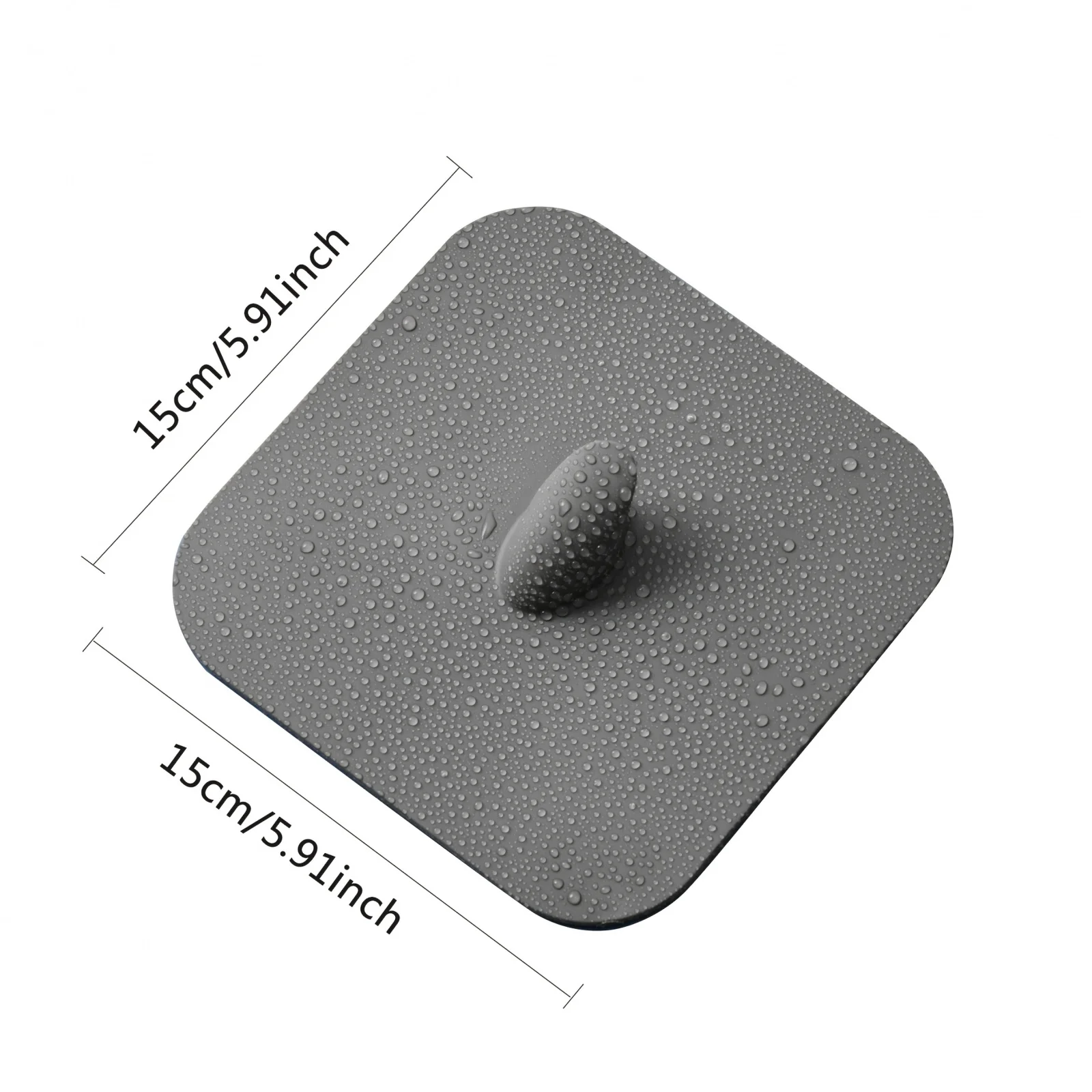 1Pc Silicone Bathroom Floor Drain Deodorant Pad Anti-Odor Toilet Pad Water Stopper Sewer Cover Eco-Friendly Bathroom Accessories