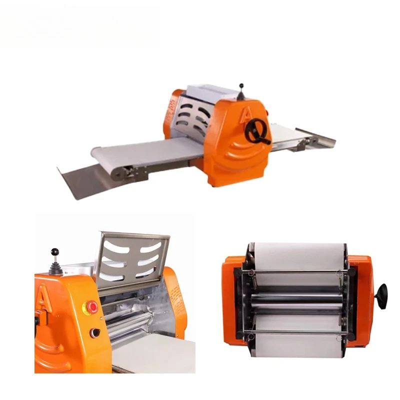 Commercial mini dough sheeter private room desktop small crisp commercial mini puff pastry machine