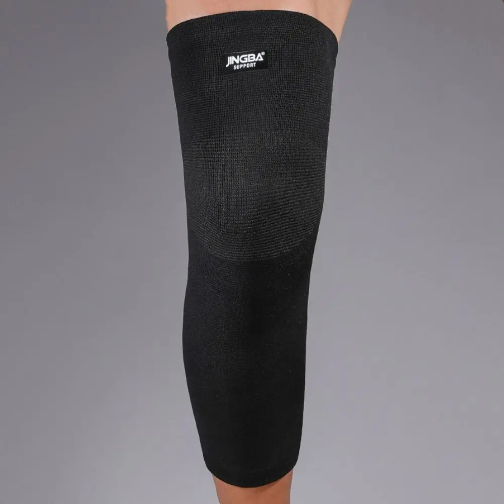 1 قطعة لا 1 زوج ضغط الركبة دعم كم مطاطا تنفس منصات الركبة هدفين الينابيع رياضة الرياضة حامي #5