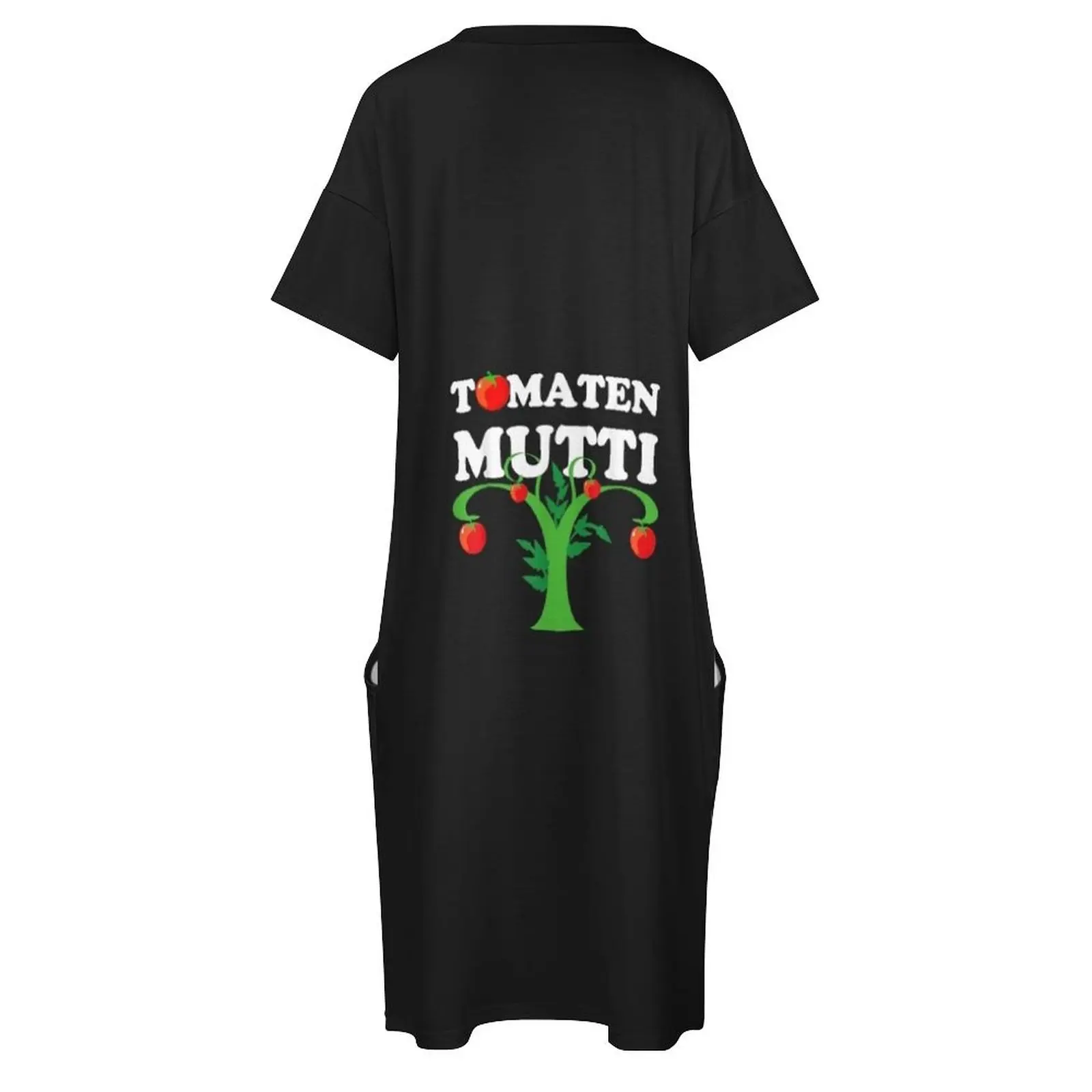 Tomaten Mutti Lustiges Gartenshirt Como ideia de presente Camiseta Vestido de bolso solto Vestidos de festa para mulheres Vestido de noite