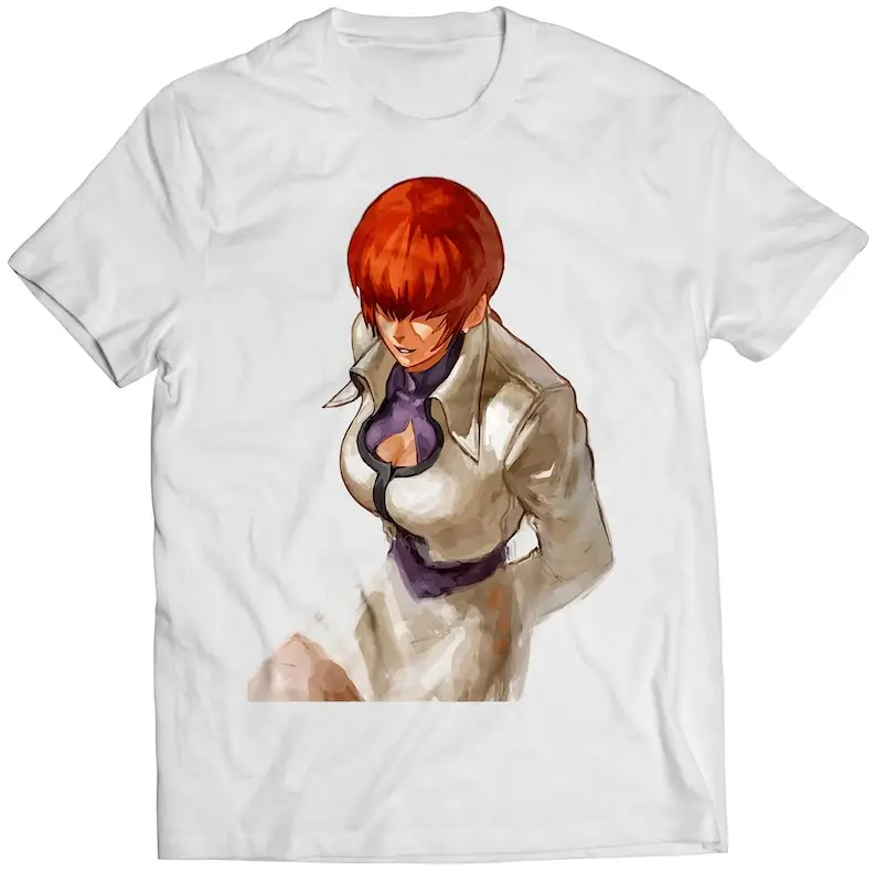 Shermie V1 NG Battle Coliseum Premium Unisex T-shirt (vector).