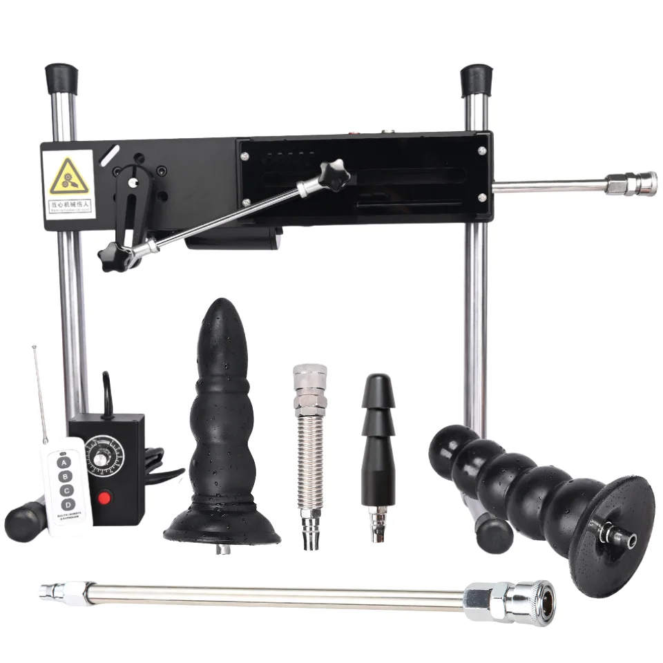ROUGH BEAST 120W Sex Machine With Dildo Attachment Vibrator Sex Toys for Couples Adult Men Women Vagina Female Masturbation Toys