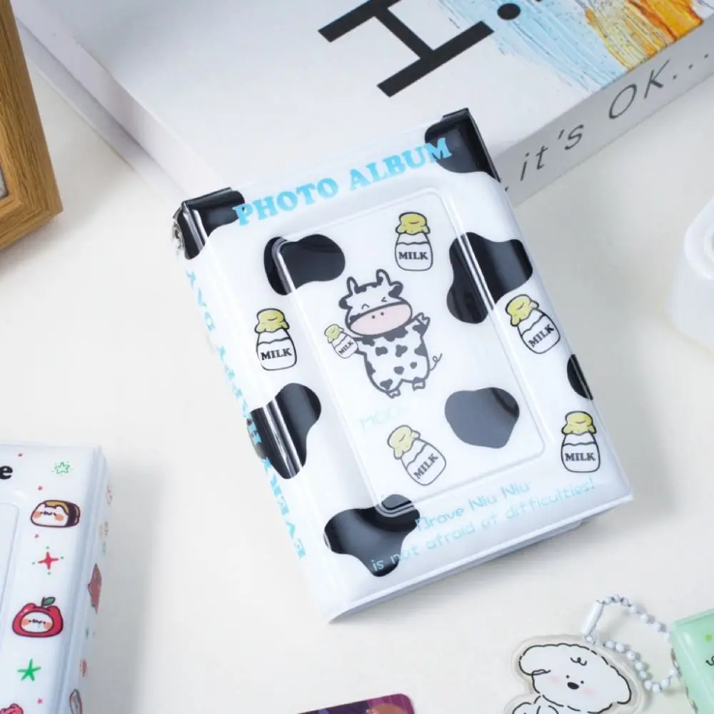 36Card Slots Envelope Photo Album Cartoon Animals Cute Picture Storage Holder Waterproof Large Capacity Business Card Book Girl