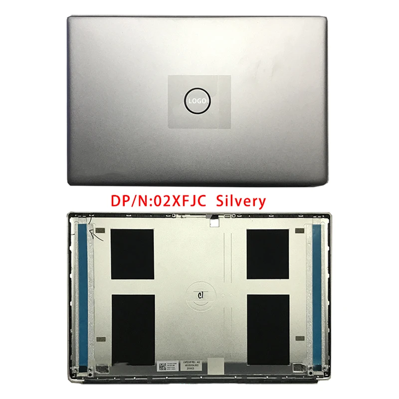 New For Dell Inspiron 13-5391 5390 Replacemen Laptop Accessories Lcd Back Cover With LOGO Silvery Blue Gray 02XFJC、0FYVMM、0HYNYG