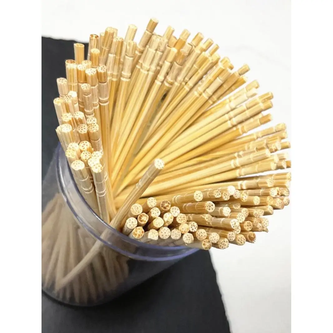 New Arrival Thickened Extended Bamboo Toothpicks Disposable Fruit Forks Household Creative Bamboo Toothpicks Food Grade