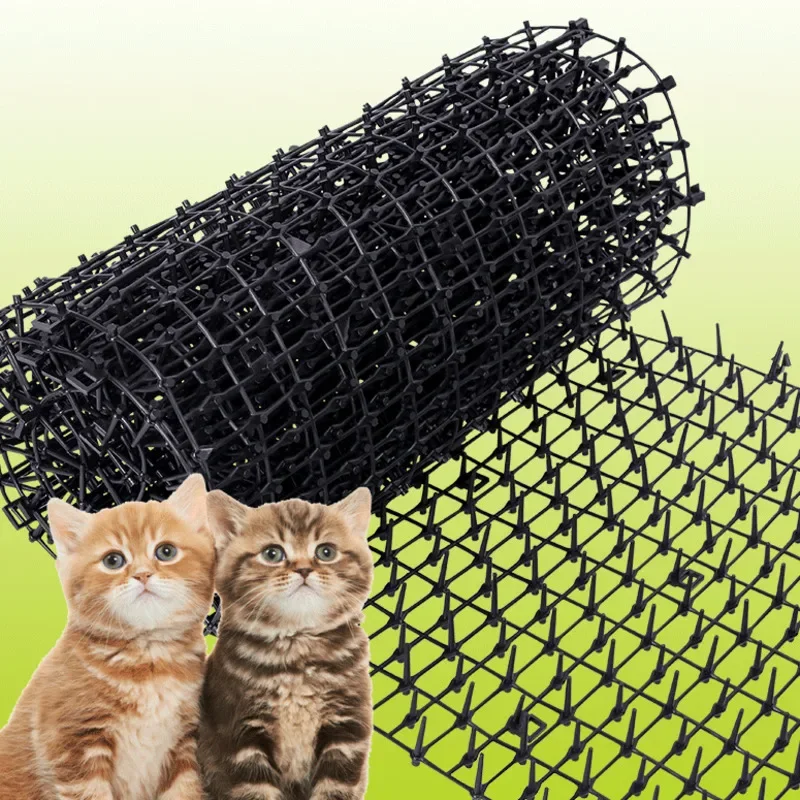 Cat Spike Mat Flexible Cuttable Anti Climb Pet Deterrent Mesh Home Pad Bed Garden Indoor Outdoor Safe Humane for Cat Owners