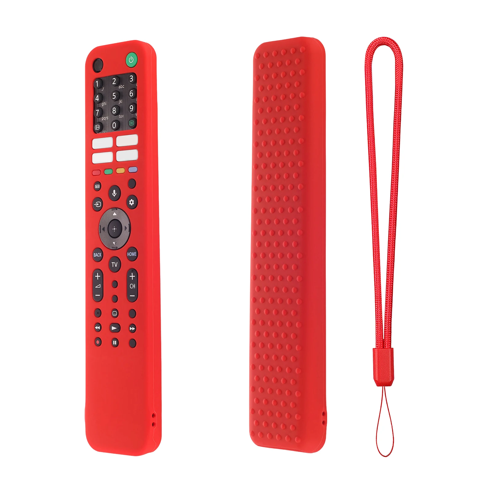 SonySmart TV Remote Control Silicone Protective Case RMF-TX520P RMF-TX520E RMF-TX520B RMF-TX520T Shockproof Anti-Slip Cover