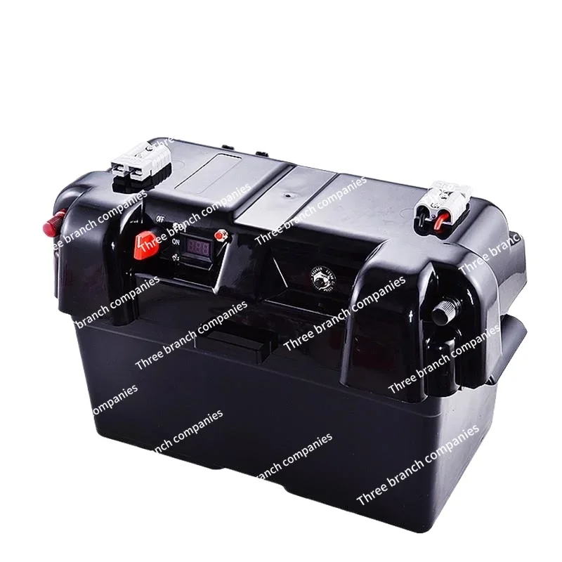 Portable, Outdoor Multi-functional Battery Box  Self-driving Standby Energy Storage Power Supply, 12V RV Yacht Universal