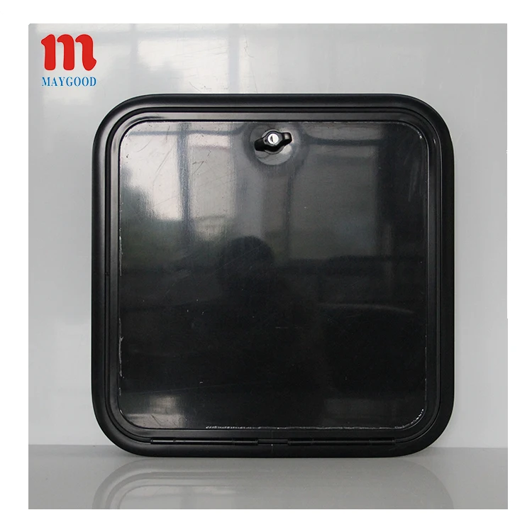 400x450mm Customizable Rv Compartment Door Aluminum Frame Rv Access Door Rv Storage Door For Motor Caravan Coach Campervan