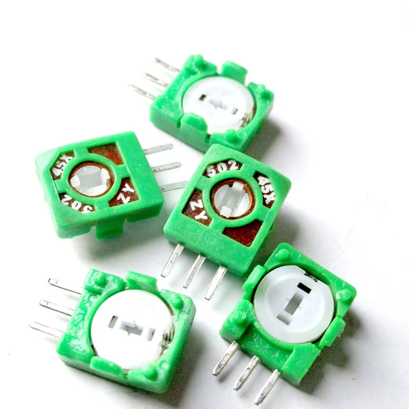 

RC Airplane Potentiometer Piece B502 502 5K 45 Degrees 60 Degrees Remote Control Aircraft Rocker