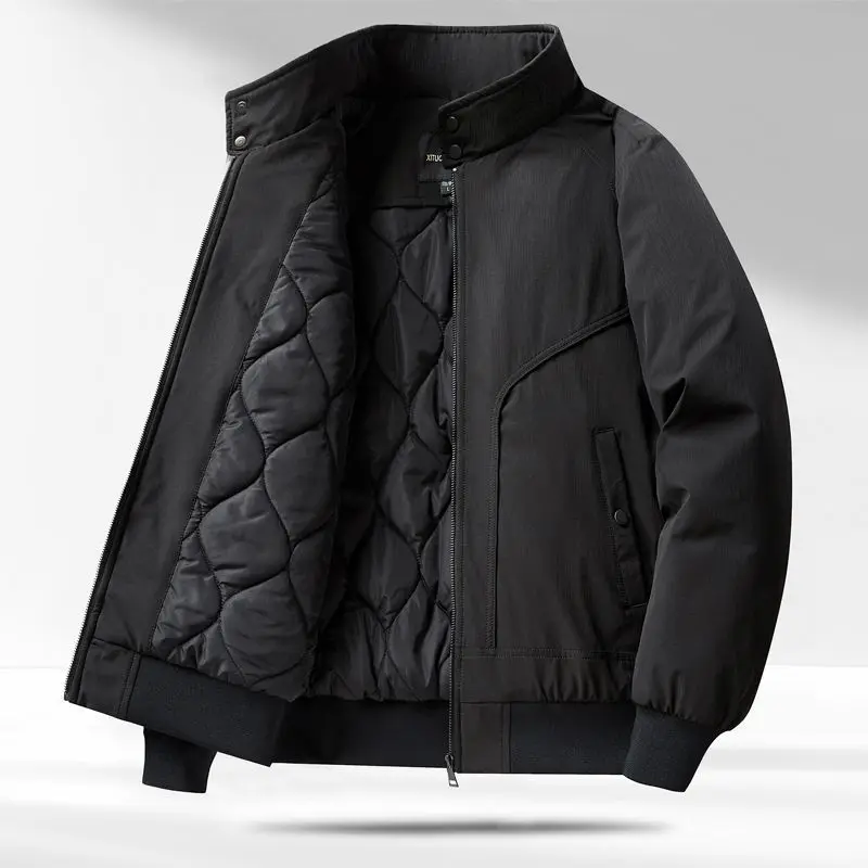 سترة طيران للرجال من Akkad Kuti Amekji - سترة سفر للتخييم في الهواء الطلق بياقة واقفة #2