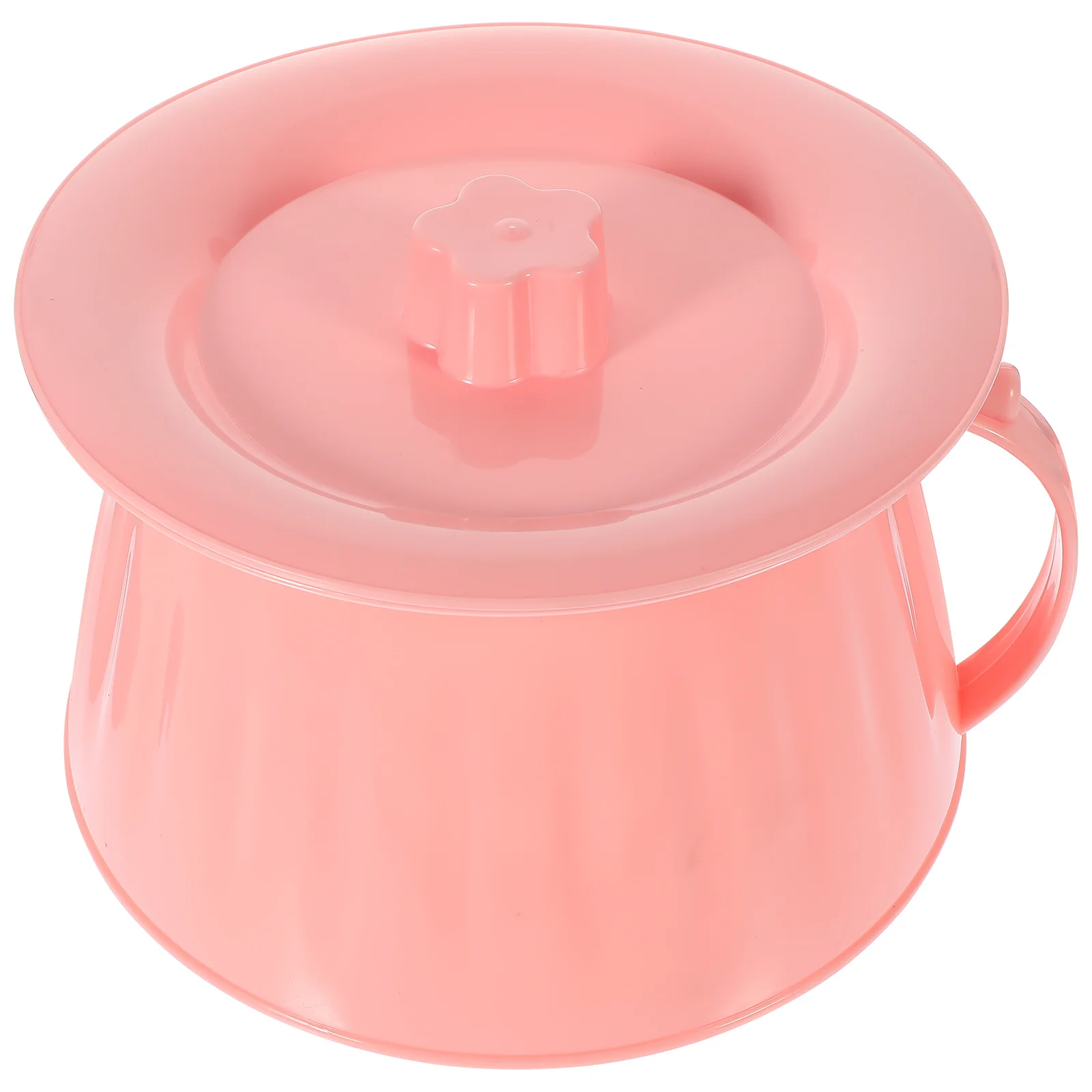 

Portable Chamber Pot With Lid Plastic Urine Bucket Bedpan Spittoon For Elderly Home Camping Travel Lightweight Durable