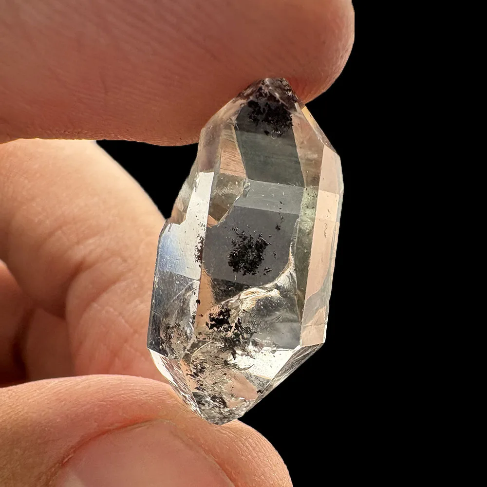 10-25mm Herkimer-Diamant Rohstein Lose Edelsteine Natürlicher Kristallquarz-Probe für Handgefertigte Accessoires DIY-Geschenk – Detail 6
