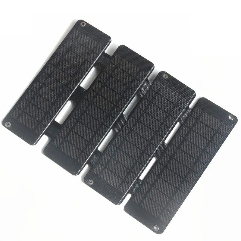 Imagem -03 - Painel Solar Dobrável Etfe Usb 5v Banco de Energia de Célula Solar Carregador Solar Portátil Acampamento ao ar Livre à Prova Impermeável Água 80w