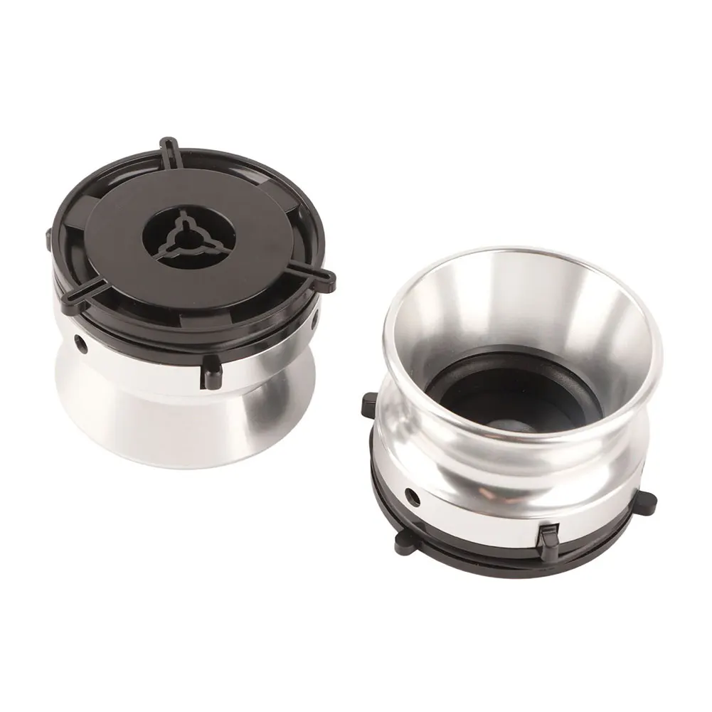 

1 Pair Polished Aluminum Alloy 10 Inch Opener Reel To Reel Tape Nab Hub Adapter Nab Reel Hub Adaptors for Studer ReVox Akai Teac