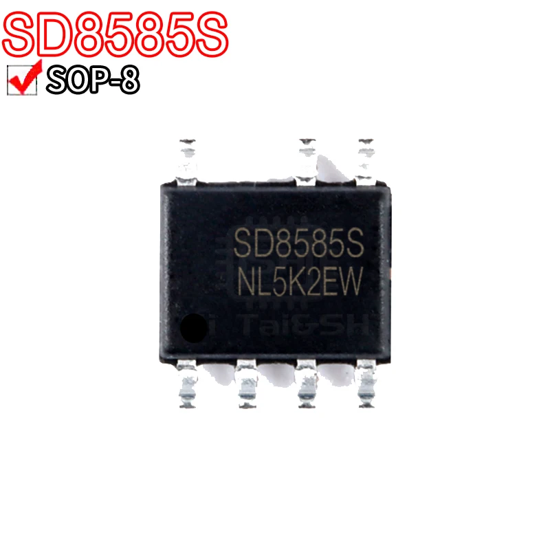 رقاقة تحويل سوب-8 ، تنحي ، SD8585STR ، SD8585S ، SD8585 ، SOP7 ، SD45215SA ، 45215SA ، 10