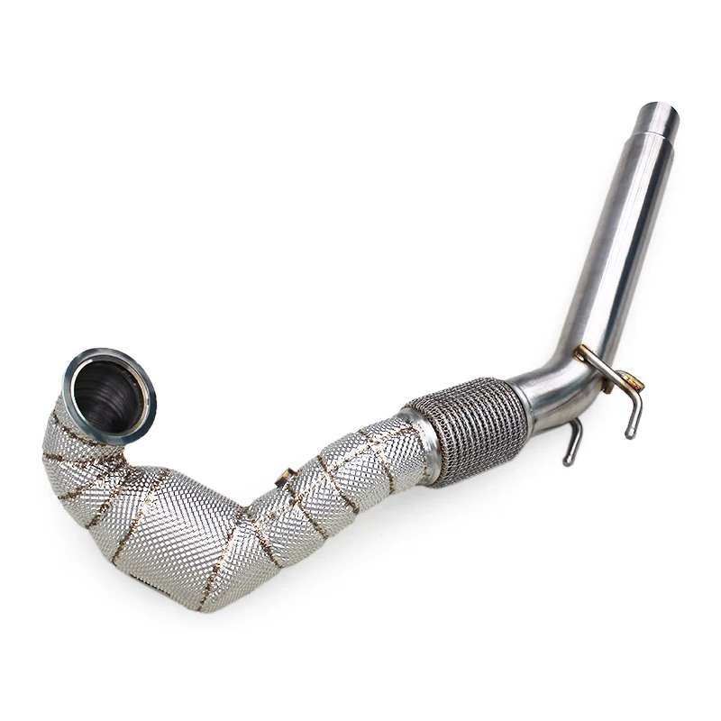 

OBM Exhaust Downpipe for VW GOLF 7/7.5 MK7/MK7.5 GTI 2.0T 2014-2020 Stainless Steel Exhaust with Catalyst