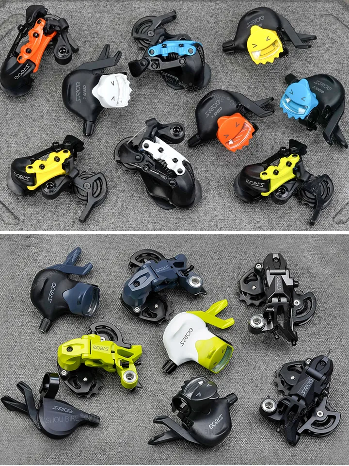 S-RIDE バイクシフターとリアディレイラーセットかわいい 7/8/9/10