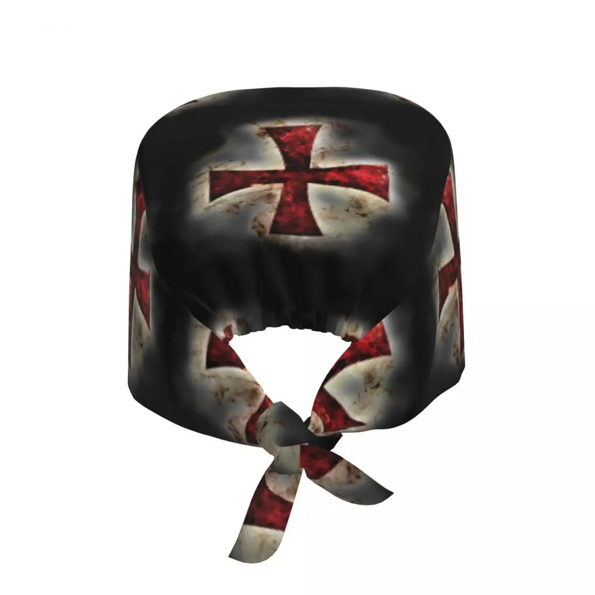 Templar Knight Jerusalem Cross Seal Medieval Warrior Nursing Work Cap Surgical Scrub Caps Nurse Medical Cap Work Scrubs Hat
