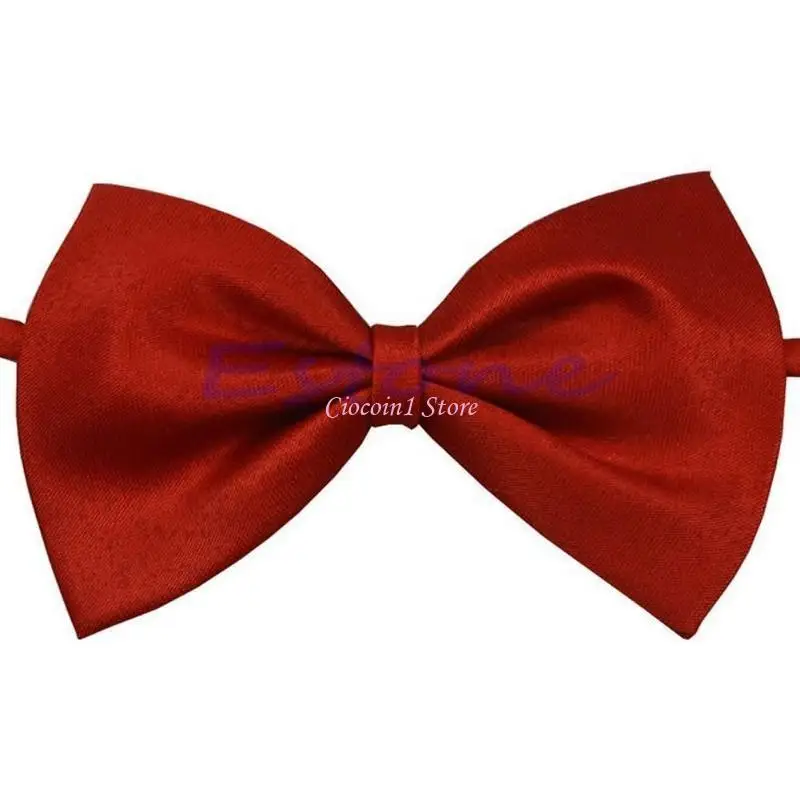 Y1ub Lô trẻ trai bé trai trẻ mới biết đi Bowtie Pre Tied Wedding Bow Tie Tie Ne cà vạt