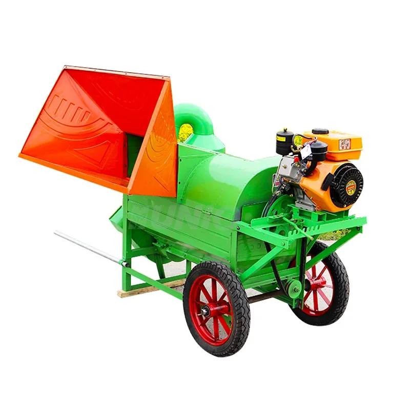 Multi Crop Thresher Rice Paddy Rice Threshing Machinery for Millet And Sorghum Wheat Thresher