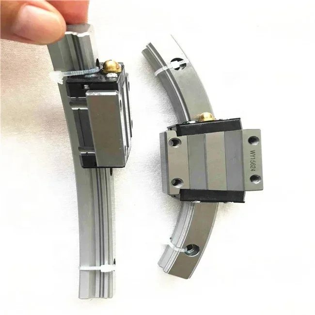 FOR curved circular linear motion guide rail For HCR15A+60/150R HCR15 HCR15A+60/400R HCR25A+60/1000R