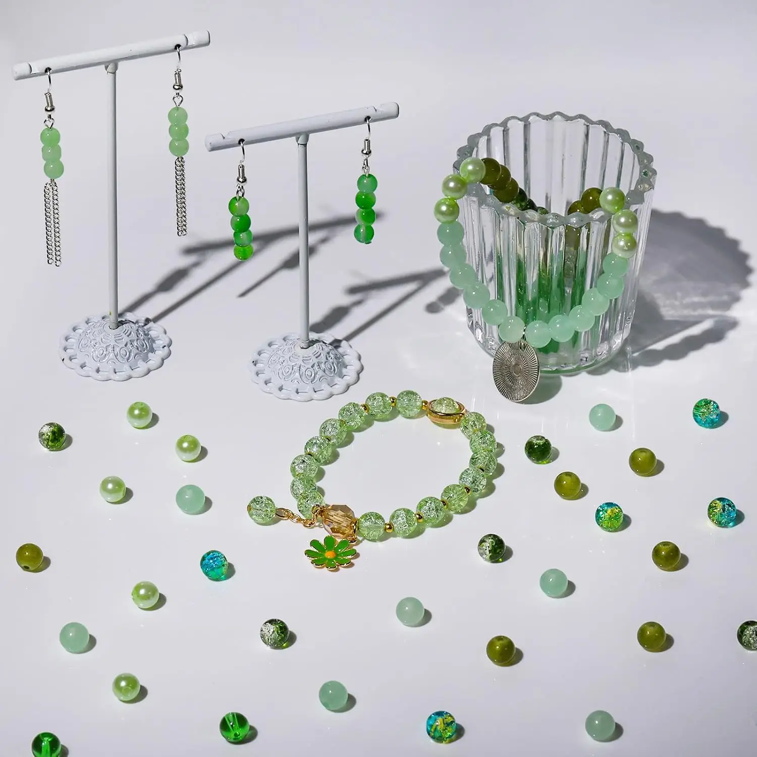 960PCS Colorful Glass Bead Kit 6