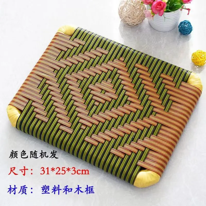 Summer Breathable Cooling Seat Cushion for Office Workers Factory Staff Students Chairs Benches Ergonomic Ventilated Buttock