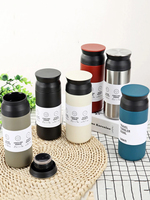 500ml Thermos Cups Coffee Mug Insulated Water Bottle Stainless Steel Thermal Tumbler Vacuum Flask Portable Travel Office Mugs