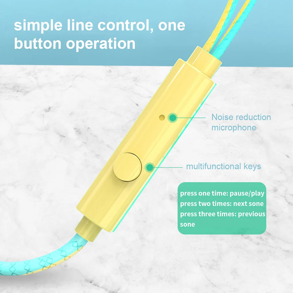 سماعات أذن بأسلاك ماكرون سماعات رأس للألعاب الرياضية العالمية سماعات رأس للألعاب