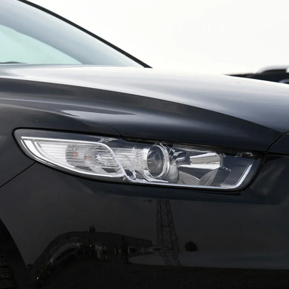 لفورد توروس 2015-2018 سيارة الجبهة غطاء المصباح السيارات كشافات عاكس الضوء غطاء المصباح رئيس ضوء المصباح زجاج عدسة قذيفة #6