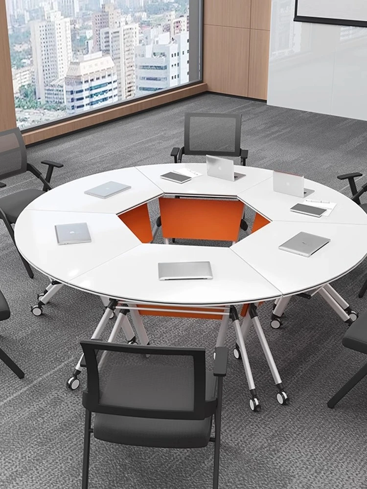 

Folding training table Strip training table Long table and chair combination Double meeting