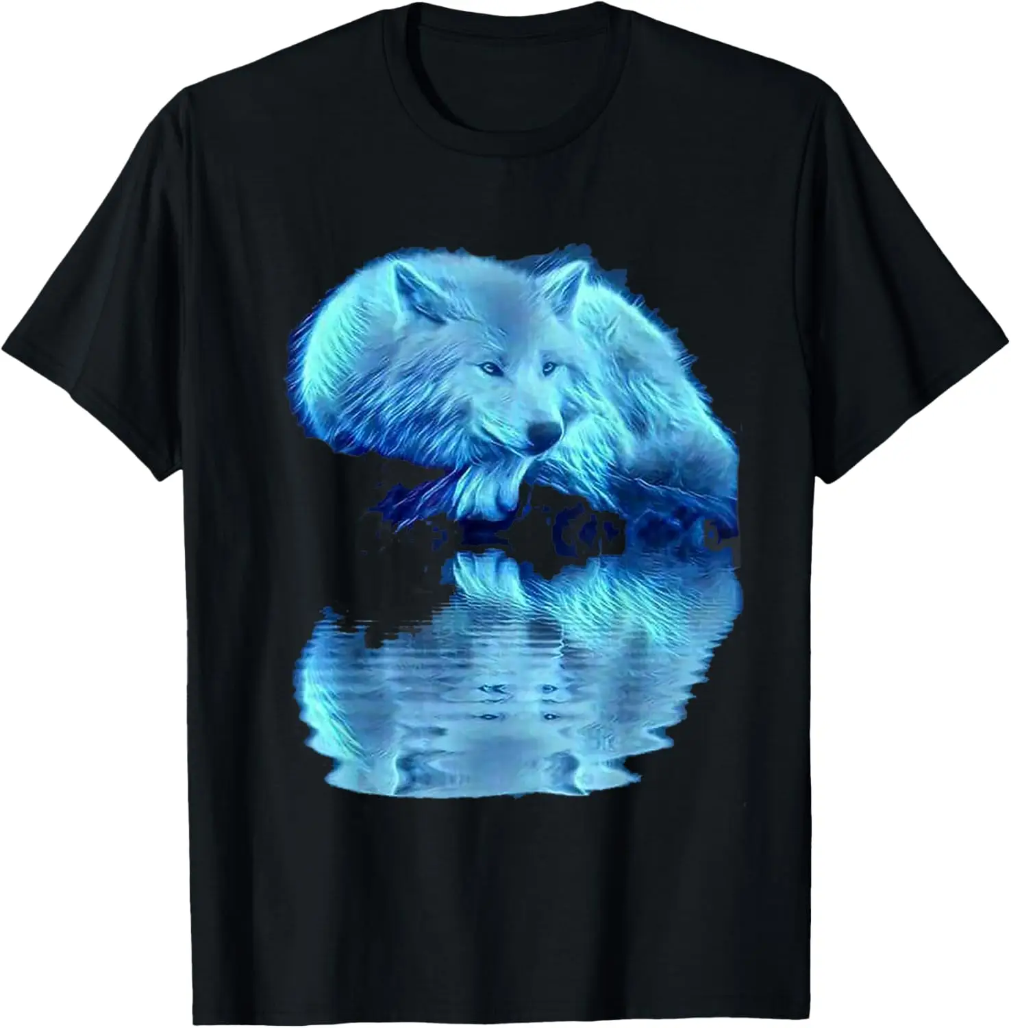 Camiseta del lobo de Alaska