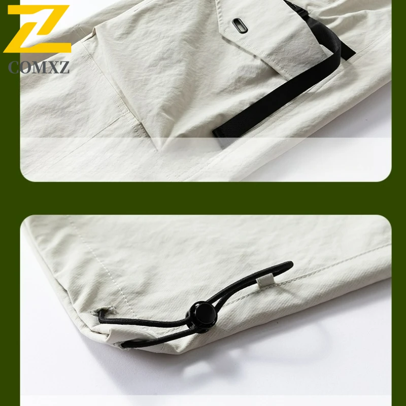 Men's Cargo Pants 2025 New Autumn Casual Loose Running Rock Climbing Trousers Camping Adventure Urban Style Breathable Pants