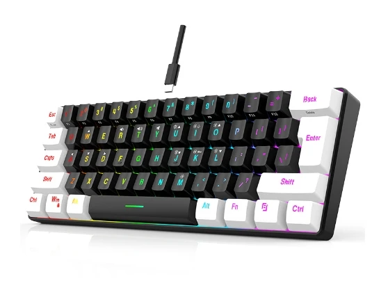 The 2025 new portable and compact computer keyboard is a must-have for smooth and silky gaming, and will be shipped 48 hours